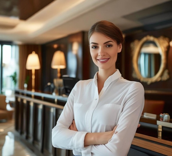 酒店接待礼仪图片与介绍