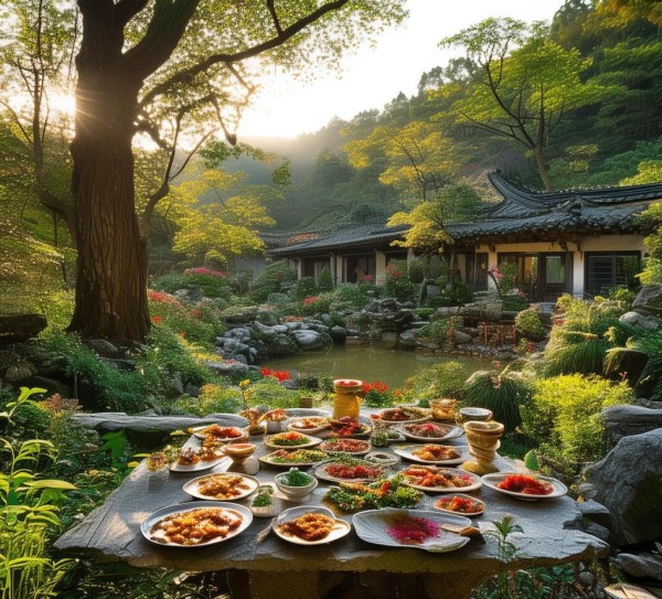 中城山庄,美食与自然的完美结合 中城山庄,美食与自然的完美结合