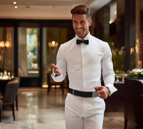 酒店服务员接待礼仪，服务生的必备技能