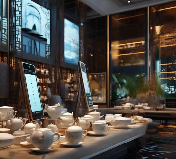 茶香与酒店,数字化互动体验 茶香与酒店,数字化互动体验