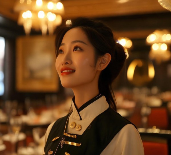 金佳诚酒店餐饮服务员，守护安全与品质 lives like a star