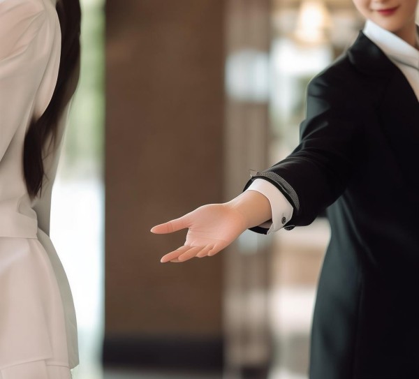 酒店服务员礼仪动作图，打造高效服务的职场精英