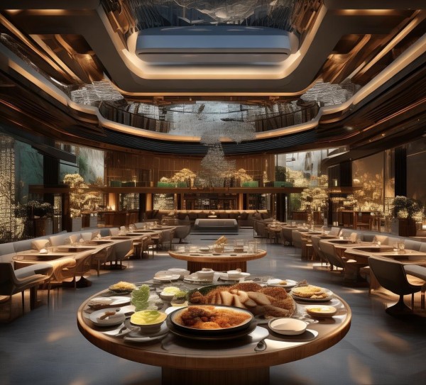 1.餐饮与酒店,将传统与现代完美融合的未来布局 1.餐饮与酒店,将传统与现代完美融合的未来布局