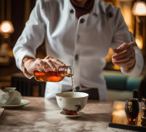 酒店服务员倒白酒的礼仪之道