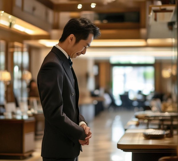 酒店服务礼仪中的鞠躬礼