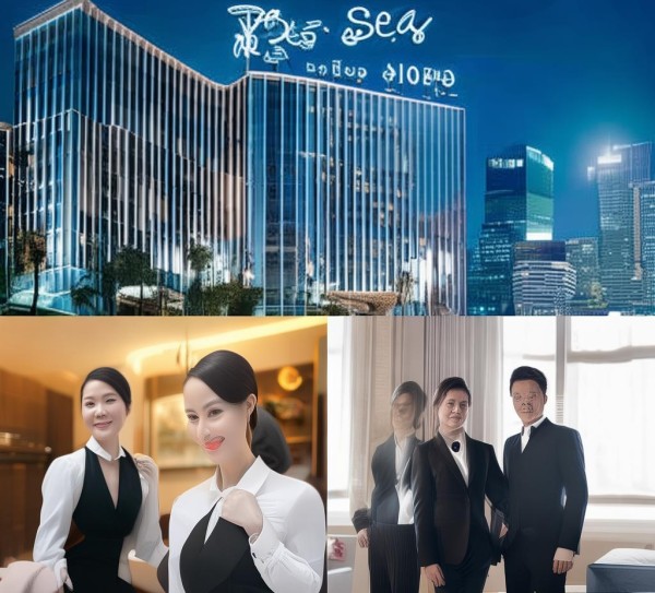 蓝海大酒店，高端服务，专业礼仪，成就人生品质