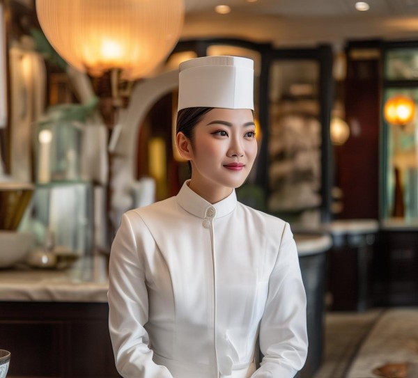 新濠酒店餐饮服务员，品质服务的坚守者