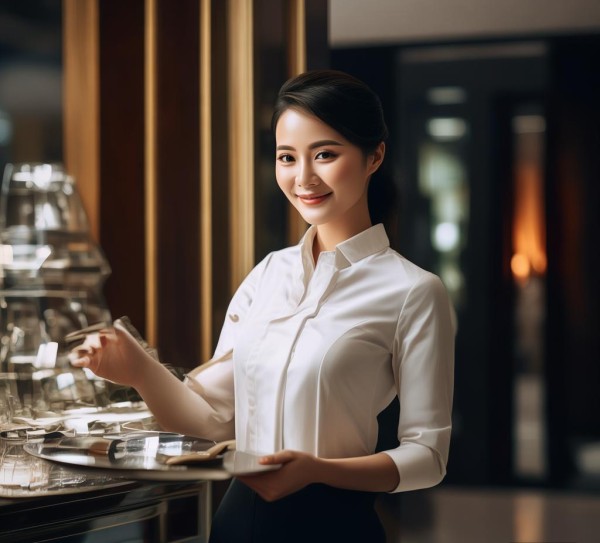 酒店服务礼仪师，传递品质的桥梁