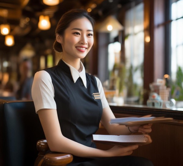 从零开始的酒店服务员坐凳子礼仪，如何与客人建立良好的互动