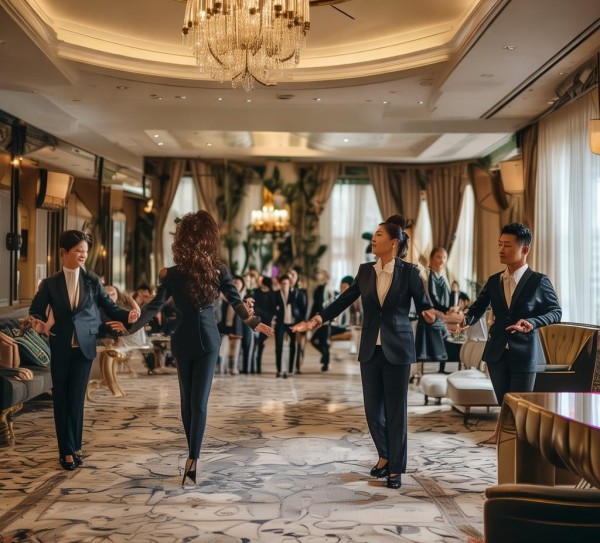 酒店服务站姿礼仪课程