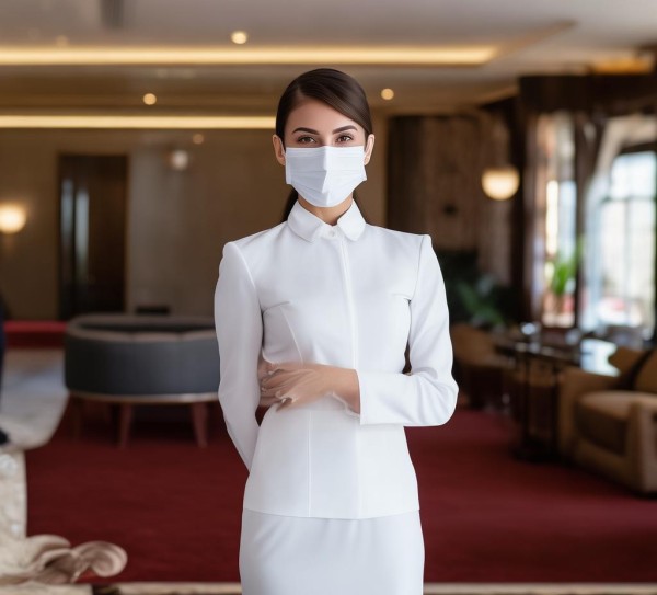 酒店服务礼仪戴口罩