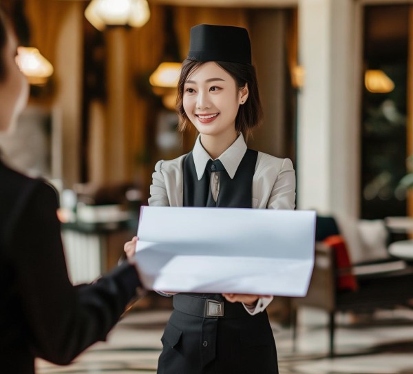 酒店服务人员递文件礼仪，传递温暖，体现专业—记一次礼仪培训分享会