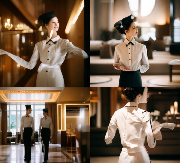酒店服务业礼仪形体展示 酒店服务业礼仪形体展示