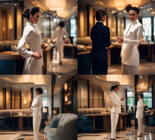 酒店服务业礼仪形体展示 酒店服务业礼仪形体展示