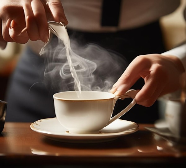 酒店服务员,倒茶礼仪中的专业与温暖 酒店服务员,倒茶礼仪中的专业与温暖