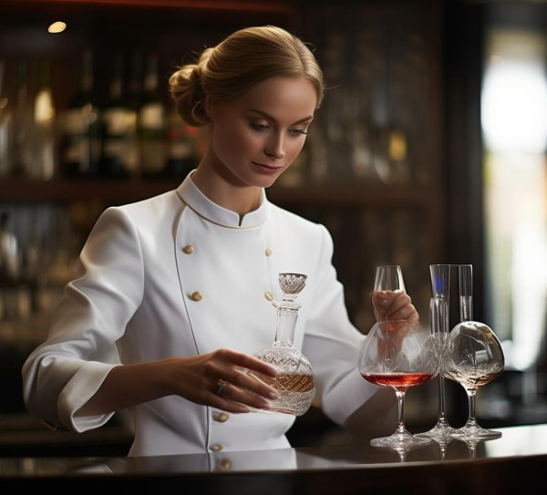 酒店服务员分酒礼仪指南 酒店服务员分酒礼仪指南