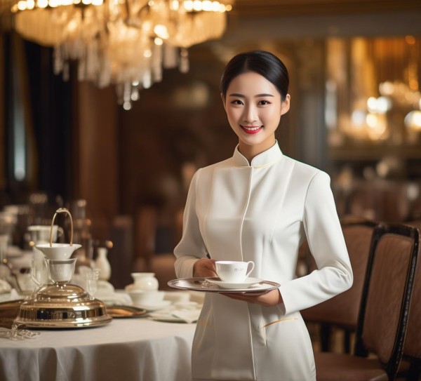 射阳金陵嘉珑酒店的餐饮服务员