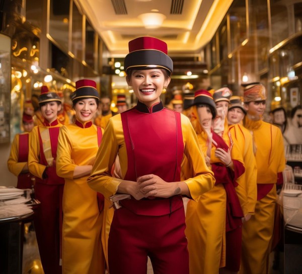 让服务员成为酒店的小太阳—卡尔顿餐饮酒店服务员工作服的意想不到力量 让服务员成为酒店的小太阳—卡尔顿餐饮酒店服务员工作服的意想不到力量