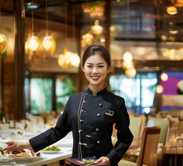 广州熊猫酒店餐饮服务员,专业与温度的完美结合 广州熊猫酒店餐饮服务员,专业与温度的完美结合