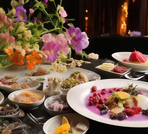 花香四溢的美食与时尚,昆明国际酒店的诗意栖居)美食与时尚结合,如何让每一道菜都惊艳? 花香四溢的美食与时尚,昆明国际酒店的诗意栖居)美食与时尚结合,如何让每一道菜都惊艳?
