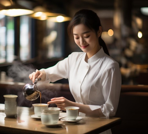 餐厅服务员倒茶的礼仪,细节决定成败 餐厅服务员倒茶的礼仪,细节决定成败