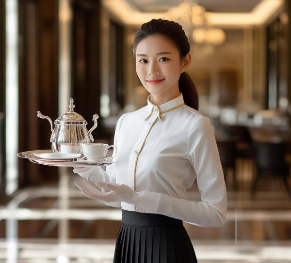 酒店服务员，仪态与礼仪的完美结合