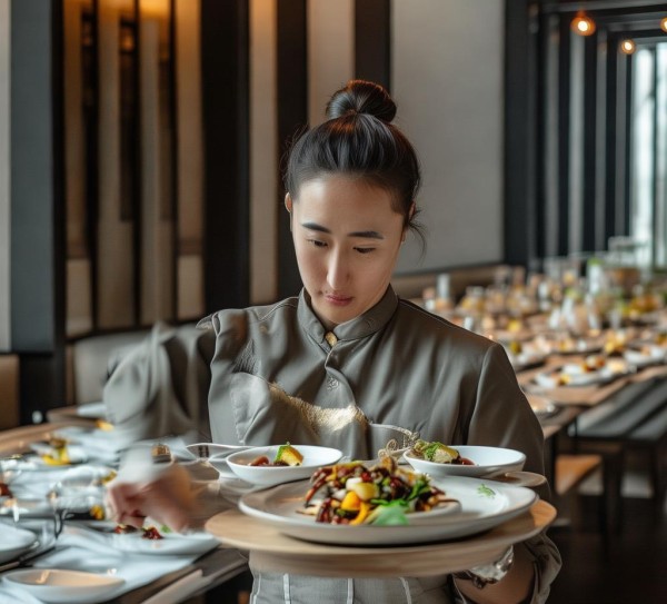 酒店餐饮服务员,专业与创新的完美结合 酒店餐饮服务员,专业与创新的完美结合