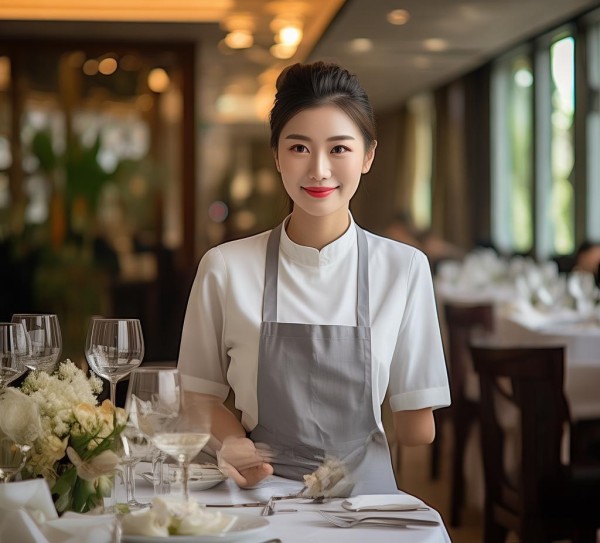 安兜酒店餐饮服务员,守护您的完美用餐体验 安兜酒店餐饮服务员,守护您的完美用餐体验