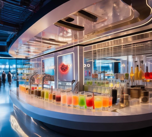 酒店果汁，与科技共筑未来，与用户 resonant—酒店果汁与ereo吧台合作方案解析