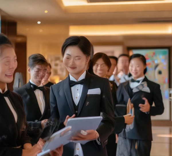 提升酒店服务员文化，礼仪与创新的融合