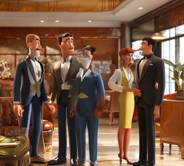酒店服务礼仪动画,让服务故事更生动 酒店服务礼仪动画,让服务故事更生动