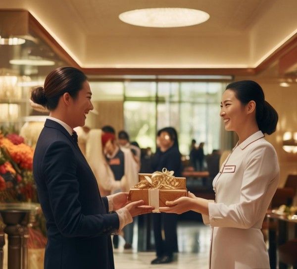 酒店餐饮热情服务，每一位顾客的专属惊喜