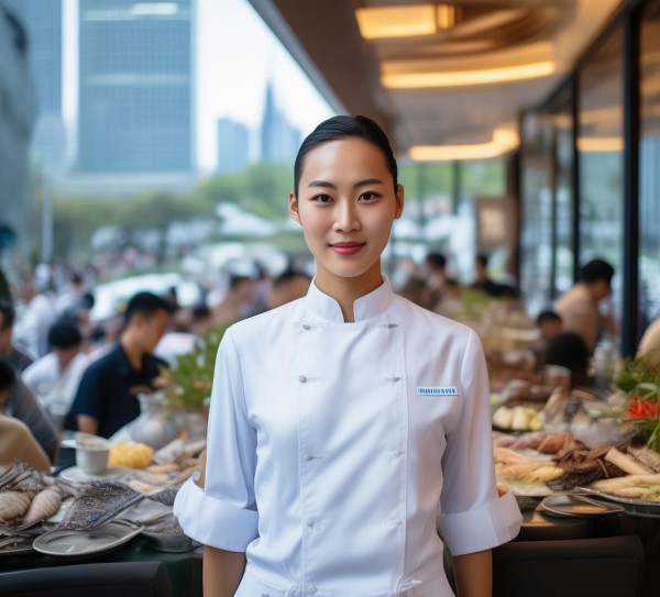 上海海洋餐饮酒店服务员，守护城市生活的守护者