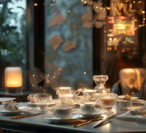 茶与酒店，文化与科技的完美融合，开启您的用餐新体验