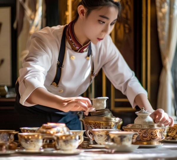 从零开始,五星酒店服务员的上茶礼仪全解析 从零开始,五星酒店服务员的上茶礼仪全解析
