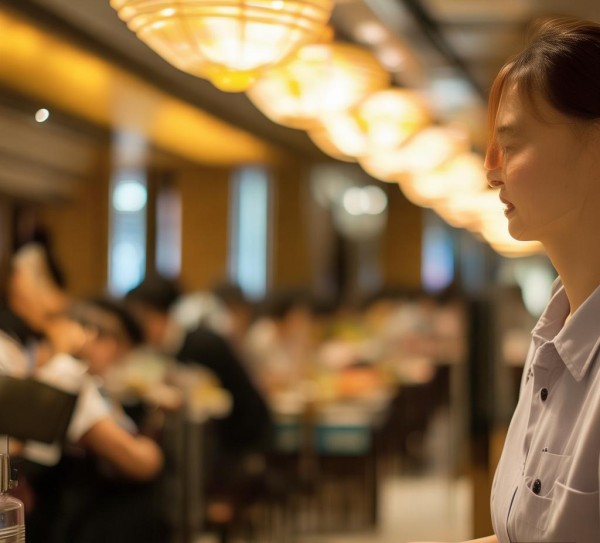 东莞厚街酒店餐饮服务员，守护 customers with heart