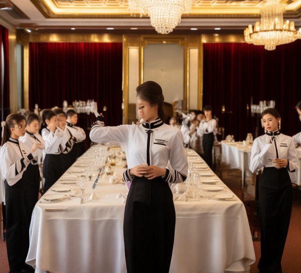 ‘逸园大酒店’餐饮部服务员必修课 ‘逸园大酒店’餐饮部服务员必修课