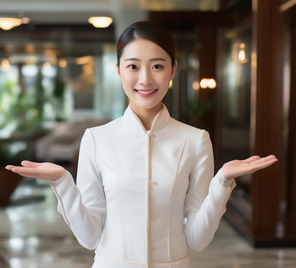 酒店服务员迎宾礼仪手势,你的日常必备技能 酒店服务员迎宾礼仪手势,你的日常必备技能