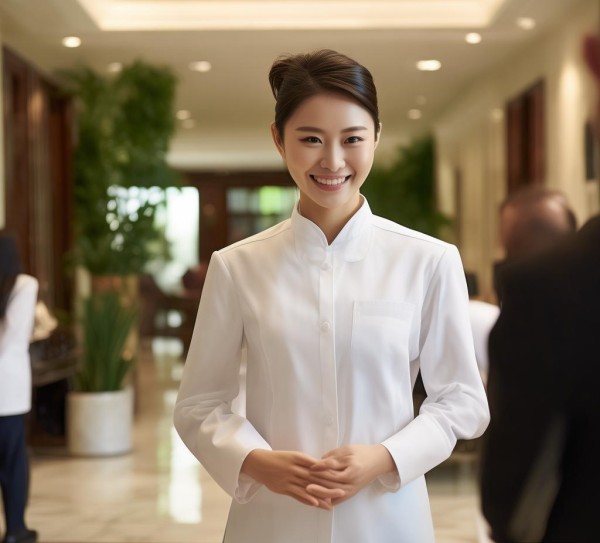 张楚野酒店服务礼仪，让每位客人感受到温暖与尊重