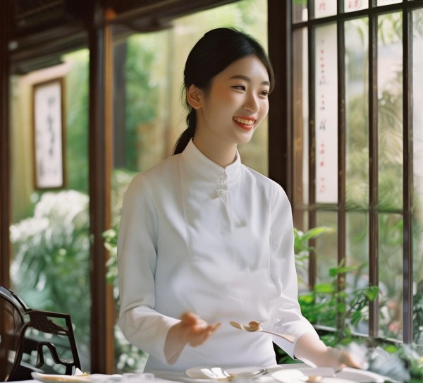 雅庭酒店餐饮服务员，职业与生活的完美结合