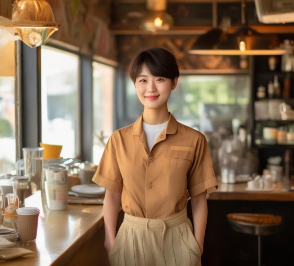 工作服,服务员的舒适之光 工作服,服务员的舒适之光