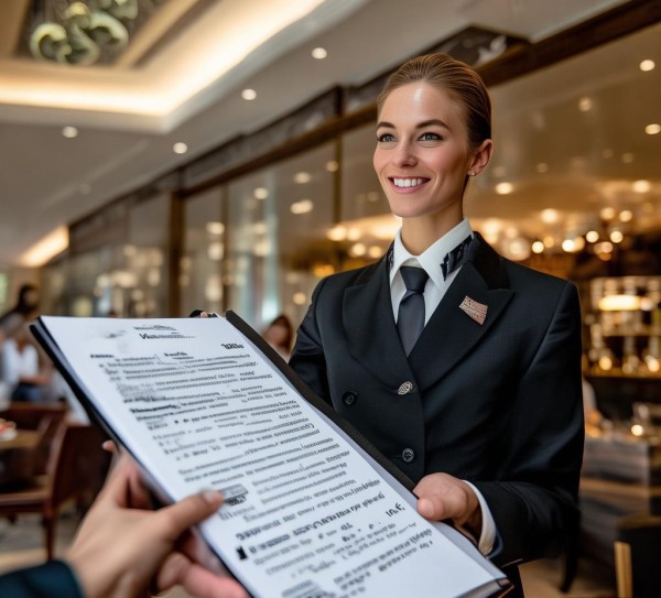 酒店服务礼仪中的 typographical errors in hotels