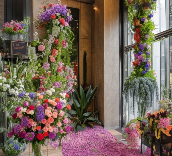 floral酒店合作,让鲜花与酒店完美融合 floral酒店合作,让鲜花与酒店完美融合