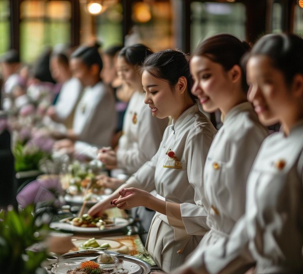 餐饮服务礼仪文化，构建文明服务理念的实践探索