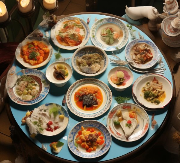 餐菜礼仪小品 餐菜礼仪小品
