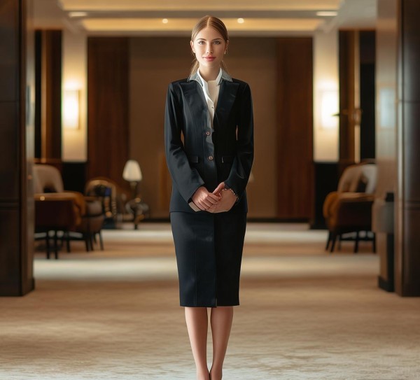 酒店服务礼仪中的蹲姿女生规范，细节决定成败