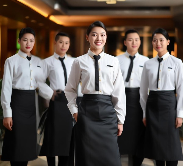 明溪县明州酒店餐饮服务员制服,专业之选,服务之光 明溪县明州酒店餐饮服务员制服,专业之选,服务之光