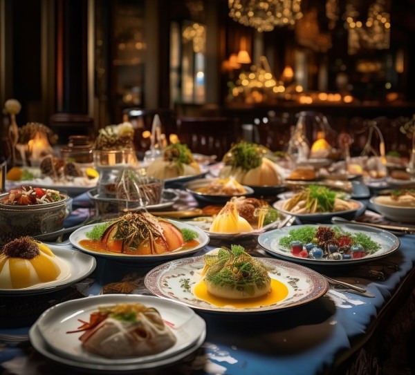 酒店餐饮服务中的全程餐花,一场视觉盛宴,传递文化魅力 酒店餐饮服务中的全程餐花,一场视觉盛宴,传递文化魅力