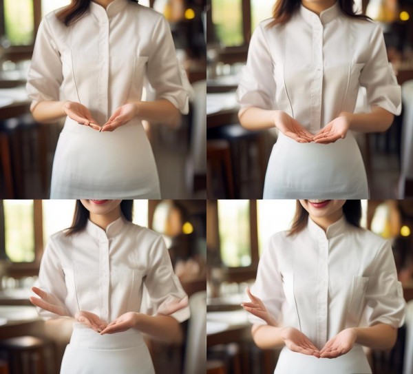 餐厅服务中的手势礼仪，礼貌与指引的完美结合