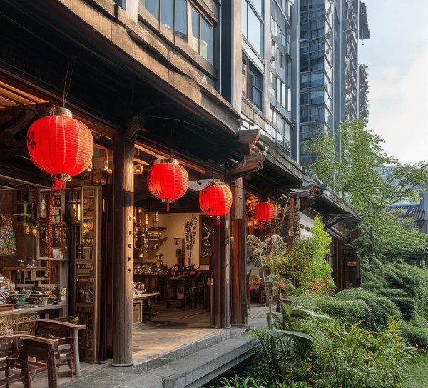 奶茶店与酒店,文化与经济的完美融合 奶茶店与酒店,文化与经济的完美融合